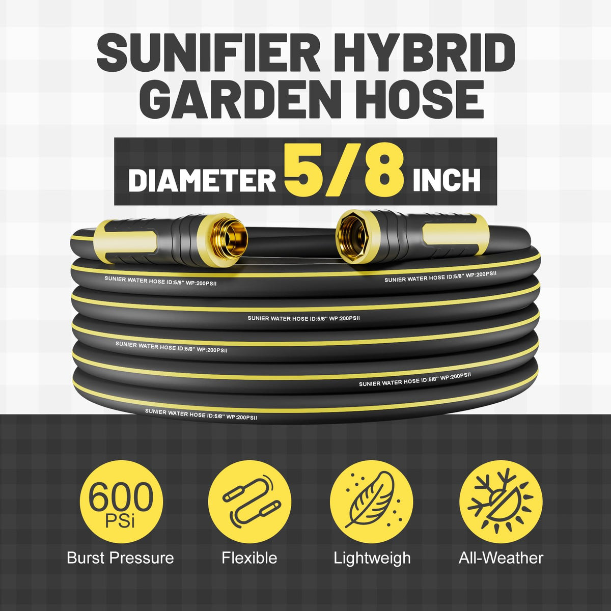 Sunifier comfortable rubber grip helps secure handling during tasks