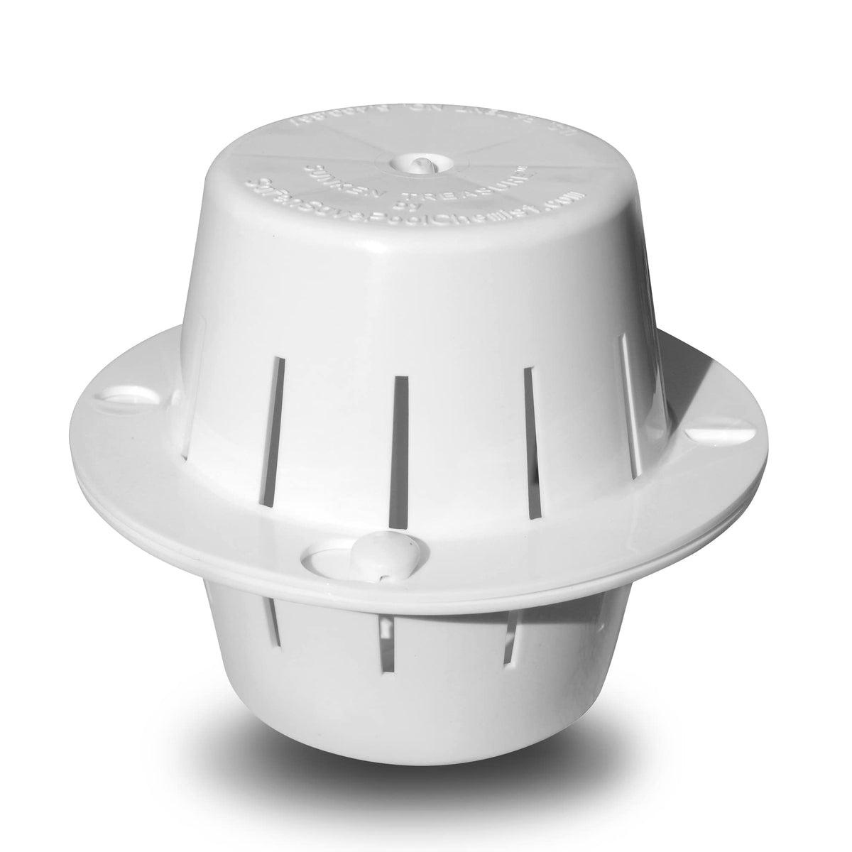 Sunken Treasure lowers chlorine odor while maintaining bright water.