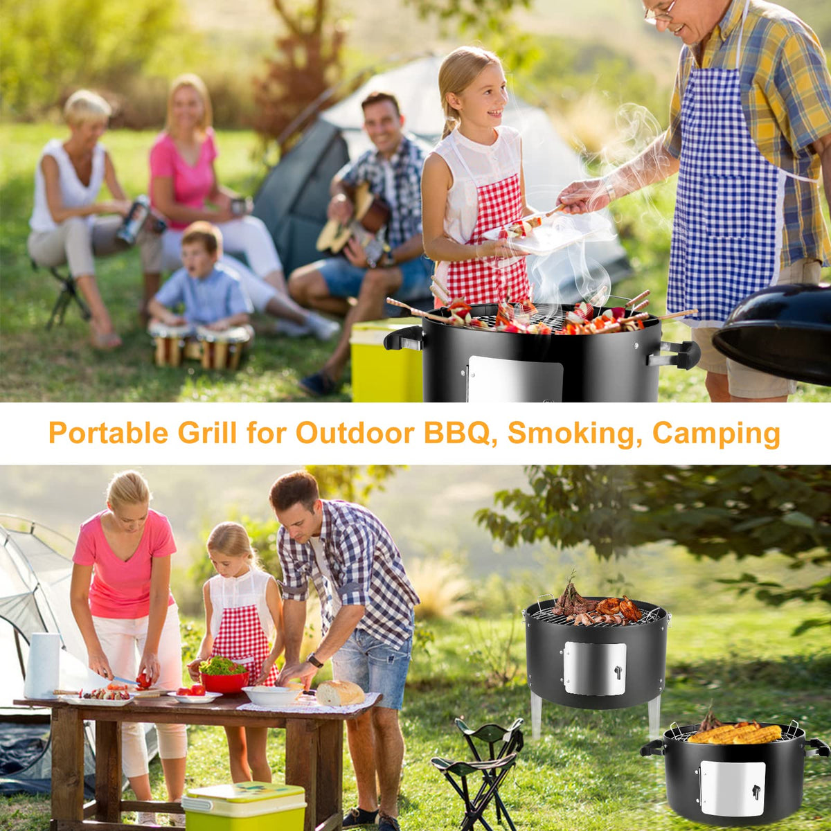 SUNLIFER enamel-coated pans resist heat and simplify cleanup.