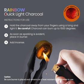 Sunlight Charcoal pack of 100 coal briquettes provides long-lasting supply