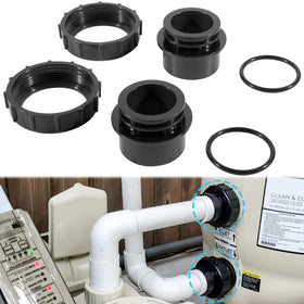 Sunluway 270100 valve adaptor kit for Pentair Quad D.E. filters, easy fit