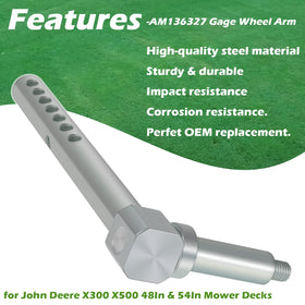 Sunluway AM136327 compatible with 48in and 54in John Deere decks
