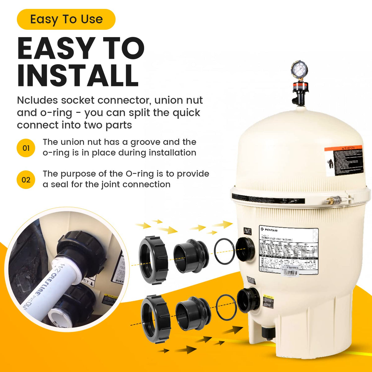 Sunluway easy installation without tools saves downtime