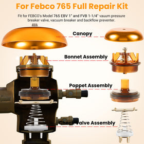 Sunluway Febco 765 check valve assembly improves backflow protection and durability.