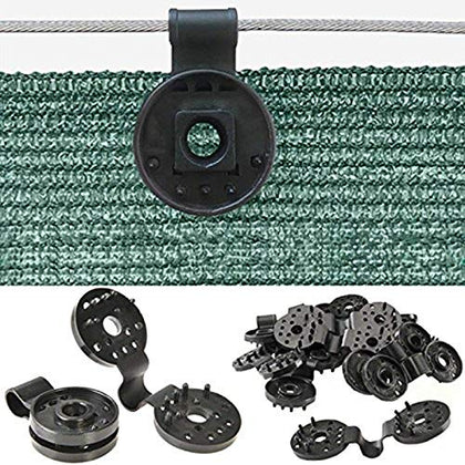 SUNNE shade clips 50pc pack ready for quick shade net installation.