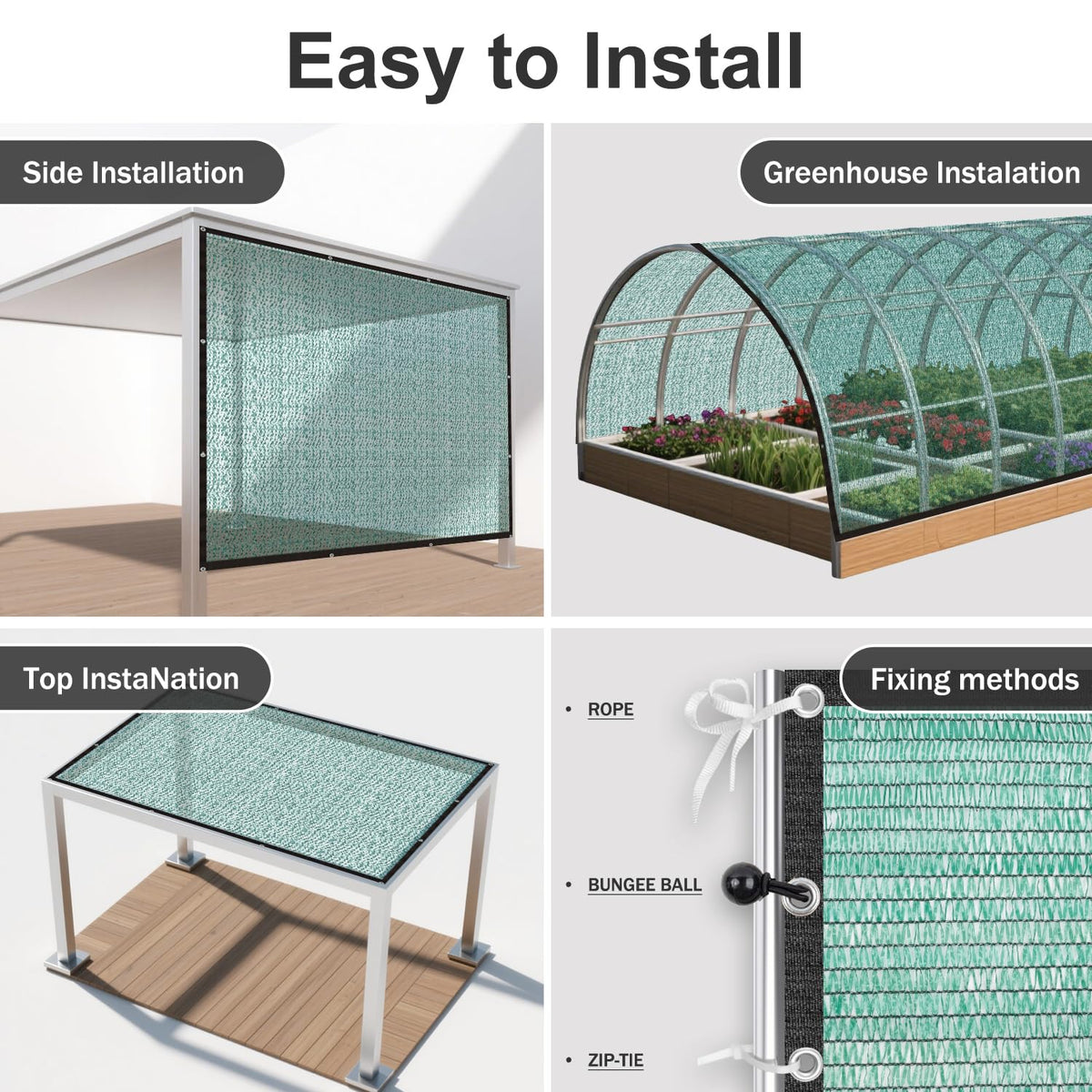 Sunny Guard greenhouse cover provides diffused light for healthy plants.