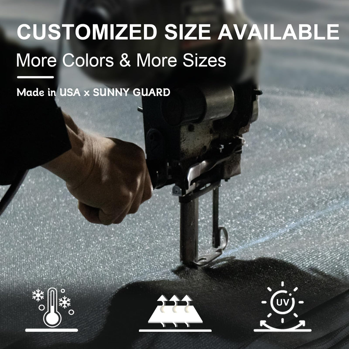 Durable care guidance for Sunny Guard shade sail across seasons