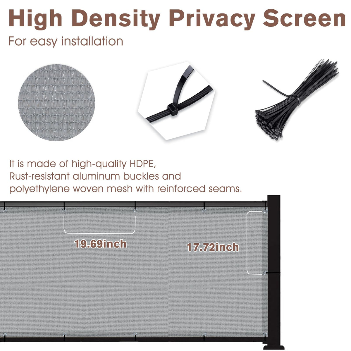 Sunny Guard UV-protective screen keeps light at bay safely.
