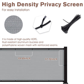 Sunny Guard UV-protective screen keeps light at bay safely.