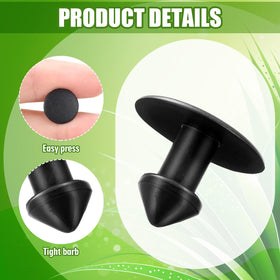 Sunnychicc end cap plug neatly closes 1/4-inch tubing with a clean finish.