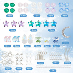 Sunnyclue star and moon charms for vibrant hanging decor