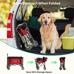 SUNNYFEEL removable side walls zippered for an open flatbed.