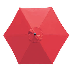 Sunnyglade 7.5ft red canopy fits most market umbrella frames