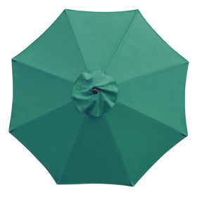 Sunnyglade 9ft canopy in dark green with 8 ribs, universal fit for multiple frames