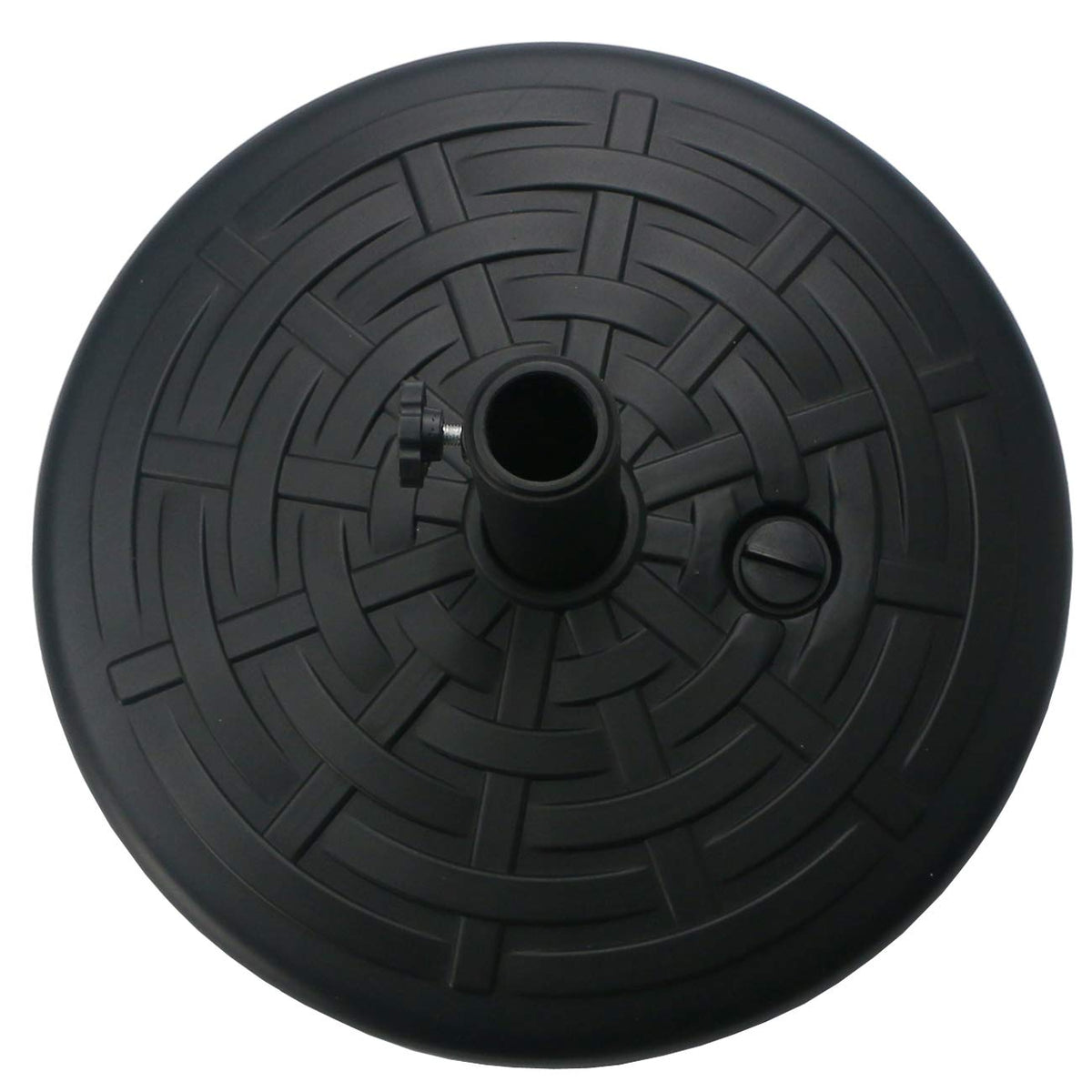 Sunnyglade UV-stabilized polymer base resists sun and rain for long-lasting use.