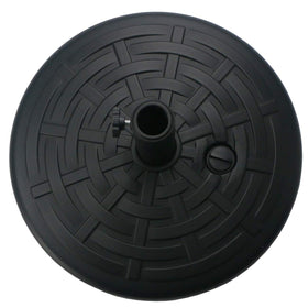 Sunnyglade UV-stabilized polymer base resists sun and rain for long-lasting use.