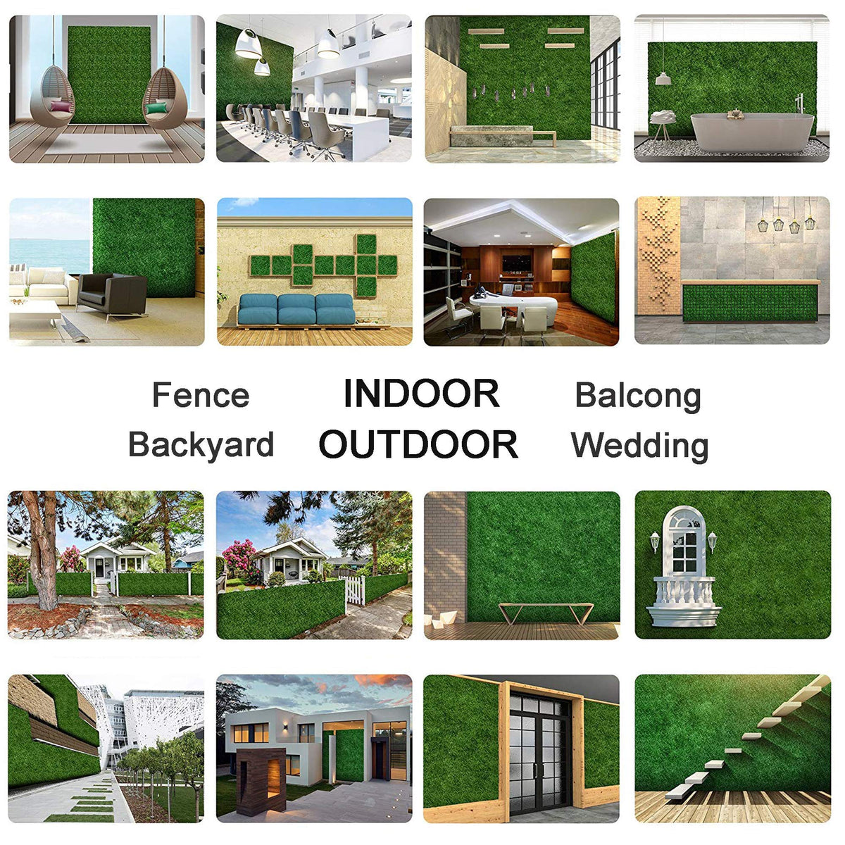 Sunnyglade boxwood panel is durable and weather resistant for outdoor use