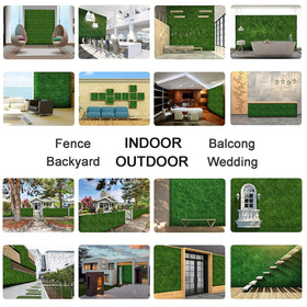 Sunnyglade boxwood panel is durable and weather resistant for outdoor use