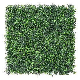 Sunnyglade boxwood panel used as outdoor privacy screen on a fence