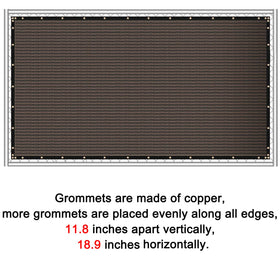 Sunnyglade easy-install fence screen with 80 straps for quick setup.