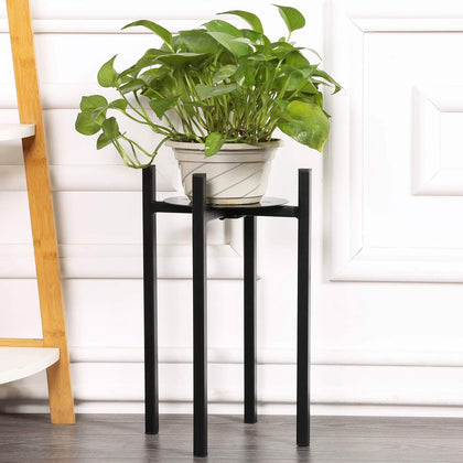 Sunnyglade plant stand with galvanized steel finish for durable indoor use