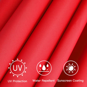 Sunnyglade universal canopy fits 7.5ft 6-rib umbrellas for versatile shade