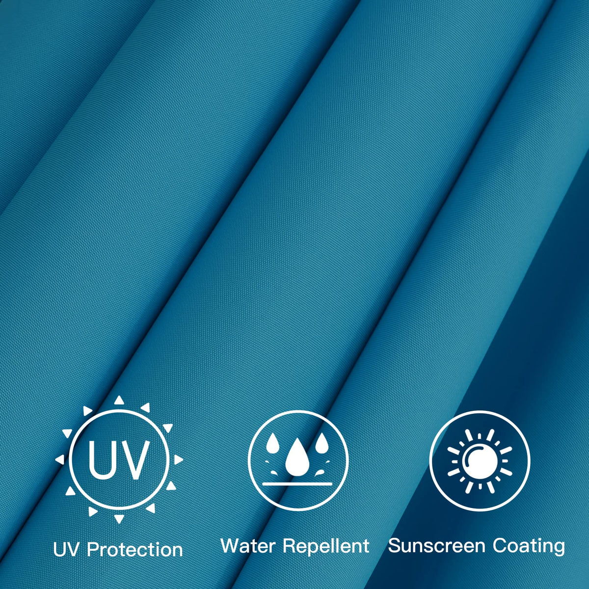 Sunnyglade universal canopy fits wooden, steel, and aluminum frames.