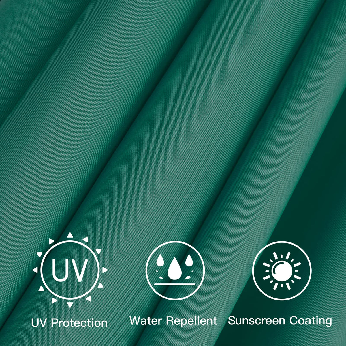 Vent-equipped Sunnyglade canopy showing wind vent for airflow