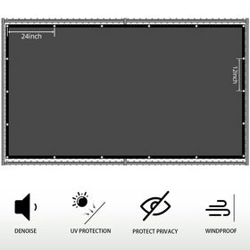 Sunny Guard pool deck netting adds privacy with airflow.