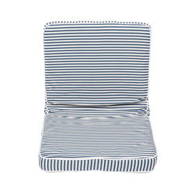 SunnyLiFE chair on sand, stable design suitable for beach use.