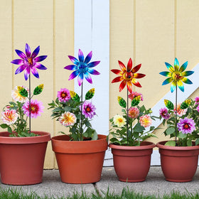 Sunnylight gift for nature lovers—delicate wind spinner decor for gardeners.