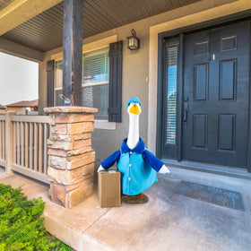 Sunnymove complete goose costume set fits 23-inch statues with ease