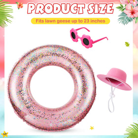 Sunnymove goose outfit sunglasses add playful sun-ready charm to garden scenes.