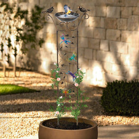 SUNNYPARK climbing flowers trellis attachment supports climbers