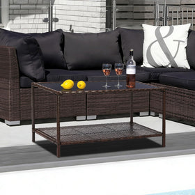 SUNNYPARK 36x20 inch tabletop fits snacks, plants, and beverages