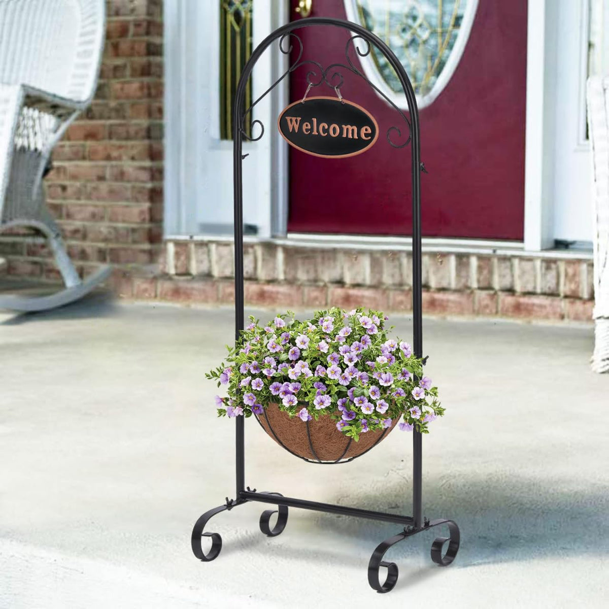 SUNNYPARK Outdoor Garden Style image captures sturdy, weather-ready support.