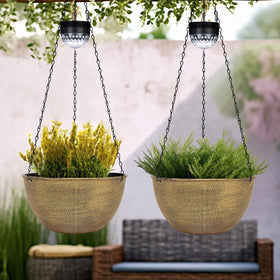 SUNNYPARK warm white LED lights brighten evenings in your garden.