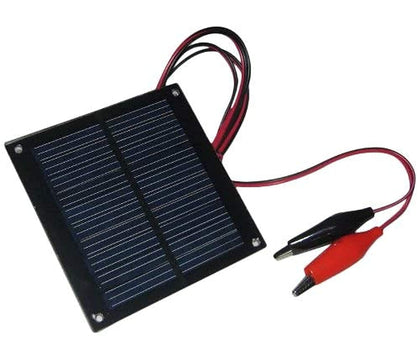 Sunnytech mini solar panel front view for DIY charging and education.