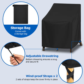 SunPatio 420D polyester fabric close-up showing waterproof coating