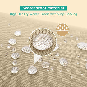 SunPatio round daybed cover mesh vent promotes airflow