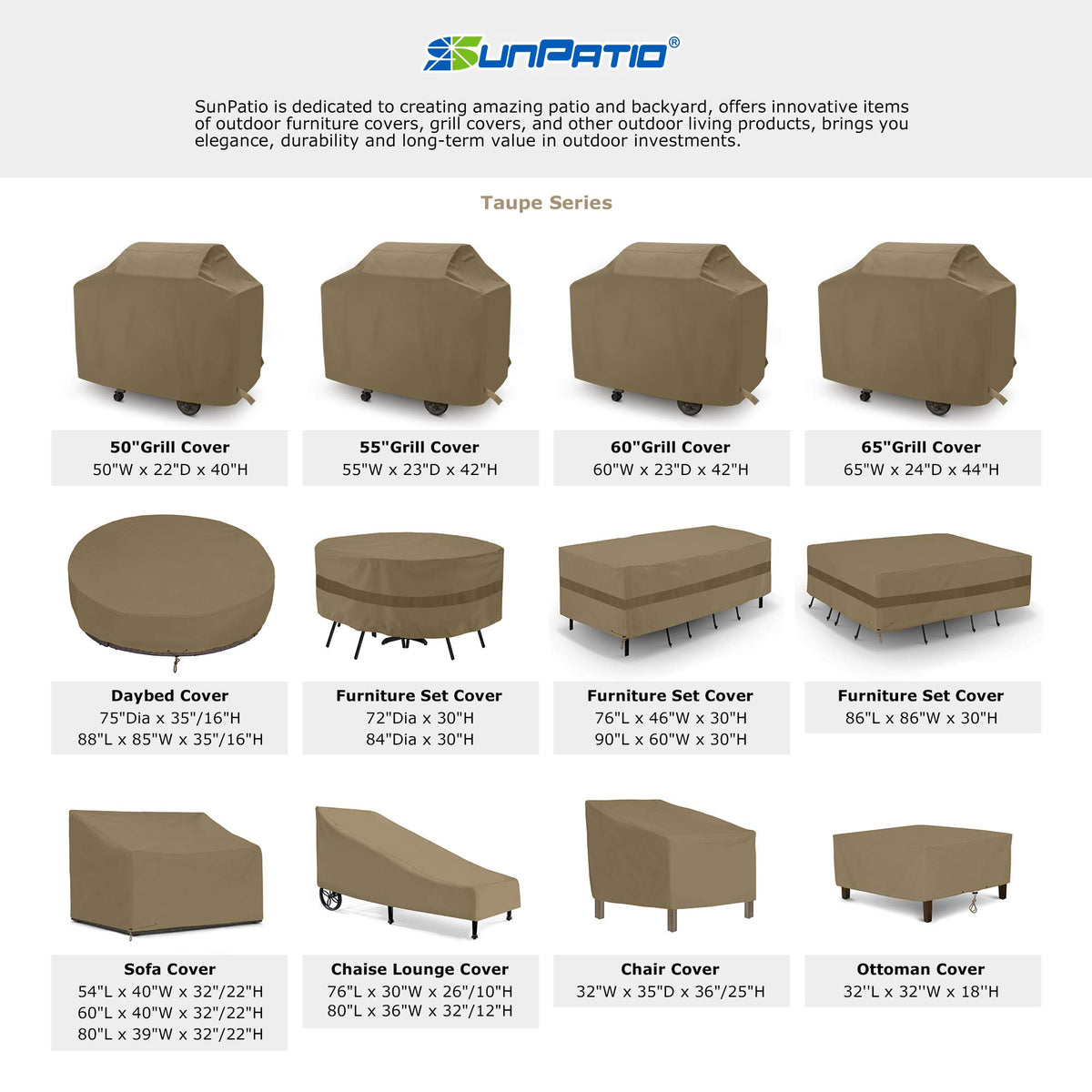 SunPatio daybed cover keeps cushions dry after rain