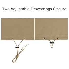SunPatio waterproof seams detail prevents leaks around stitching