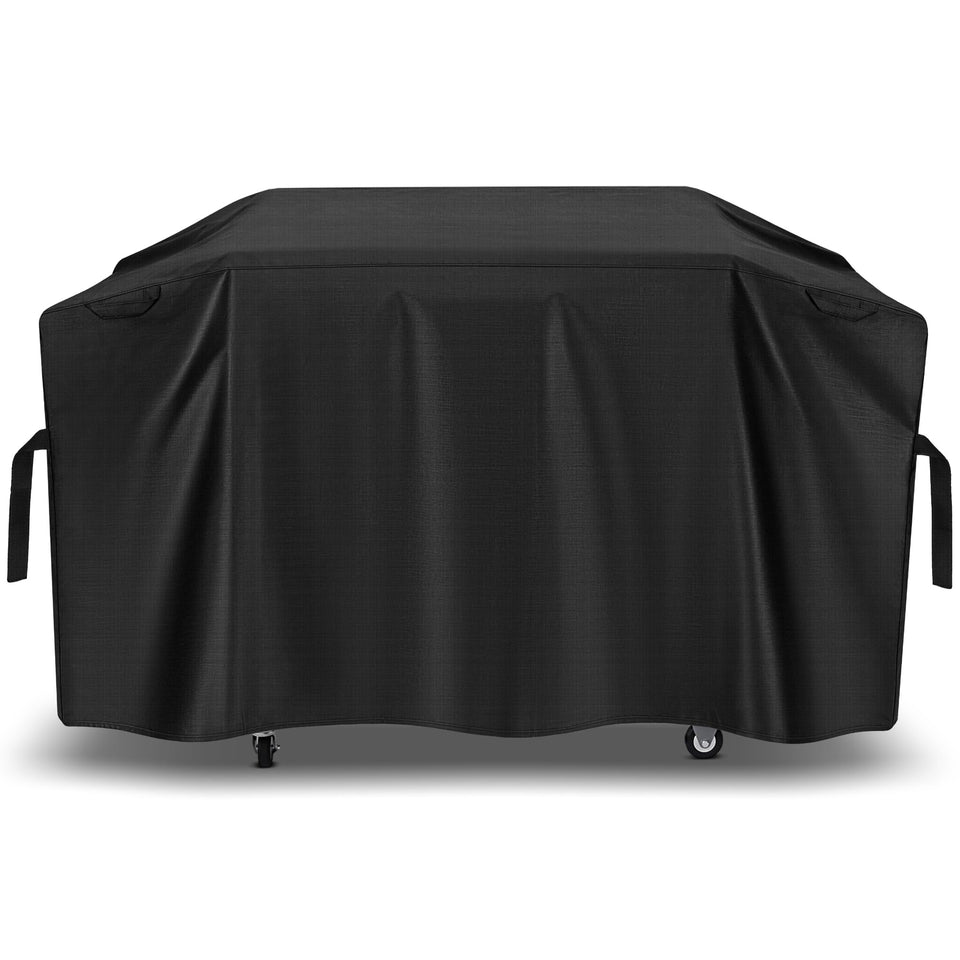 SunPatio griddle cover 70-inch waterproof protects Blackstone 36 Pro from rain and sun.