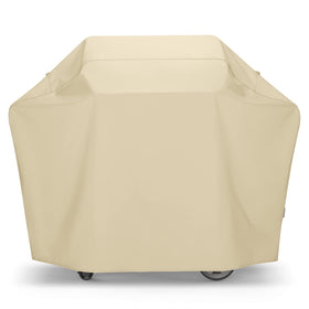 SunPatio 58 inch grill cover front view protects Weber and Char-Broil grills.