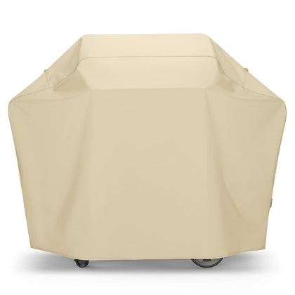 SunPatio 58 inch grill cover front view protects Weber and Char-Broil grills.