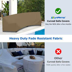 SunPatio FadeStop fabric prevents color fade under strong sun