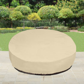 SunPatio round daybed cover offers all-season outdoor protection