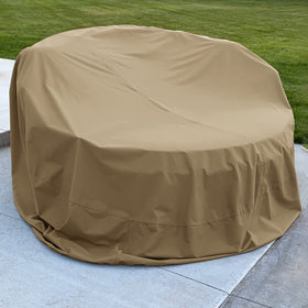 SunPatio waterproof seams image shows reinforced stitching for rain resistance