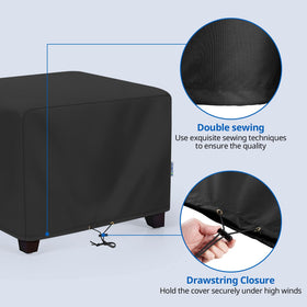 SunPatio wind-resistant design keeping cover secure in gusty weather