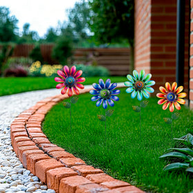 SUNREEK 4-pack flower stakes makes an easy, ready-to-gift decor option.